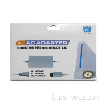 Adaptateur pour Nintendo Wii US EU UK Plug